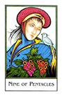 new-palladini-tarot - Nine of Pentacles