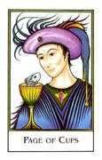 Page of Cups Tarot card in The New Palladini Tarot deck
