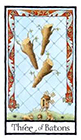 old-english - Three of Batons