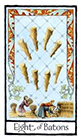 old-english - Eight of Batons