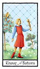 old-english - Knave of Batons