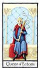 old-english - Queen of Batons