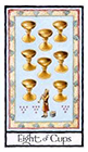 old-english - Eight of Cups