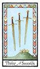 old-english - Three of Swords