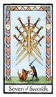 old-english - Seven of Swords
