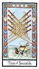 old-english - Ten of Swords