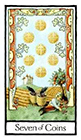 old-english - Seven of Coins