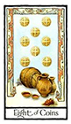 old-english - Eight of Coins