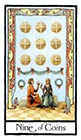 old-english - Nine of Coins