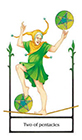 old-path - Two of Pentacles