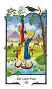 The Lone Man Tarot card in Old Path Tarot deck