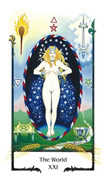 The World Tarot card in Old Path deck