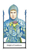 Knight of Cauldrons Tarot card in Old Path deck