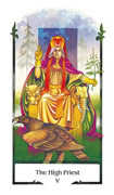 The High Priest Tarot card in Old Path deck