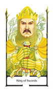 King of Swords Tarot card in Old Path Tarot deck