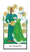 Ten of Pentacles Tarot card in Old Path Tarot deck