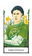 Knight of Pentacles Tarot card in Old Path deck