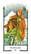 The Wise One Tarot card in Old Path deck