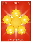 one-world - Five of Wands