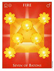 one-world - Seven of Wands