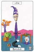 The Magician Tarot card in Phantasmagoric Tarot deck
