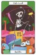 Death Tarot card in Phantasmagoric Tarot deck