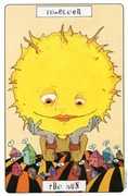 The Sun Tarot card in Phantasmagoric deck