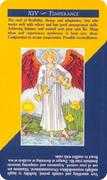 Temperance Tarot card in Quick and Easy deck