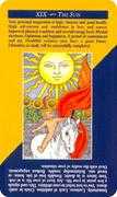 The Sun Tarot card in Quick and Easy deck