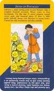 Seven of Pentacles Tarot card in Quick and Easy Tarot deck