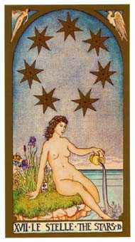 The Star Tarot card in Renaissance Tarot deck