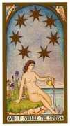 The Star Tarot card in Renaissance deck