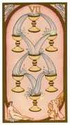 Seven of Cups Tarot card in Renaissance Tarot deck