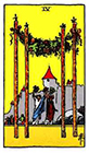 rider - Four of Wands