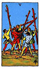 rider - Five of Wands
