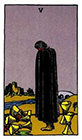 rider - Five of Cups