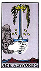 rider - Ace of Swords