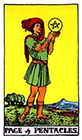 rider - Page of Coins