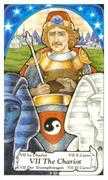 The Chariot Tarot card in Hanson Roberts Tarot deck