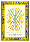royal-thai - Five of Swords