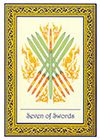 royal-thai - Seven of Swords