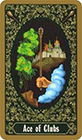 russian - Ace of Clubs