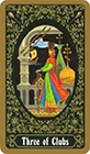 russian - Three of Clubs