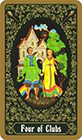 russian - Four of Clubs