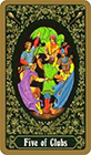 russian - Five of Clubs
