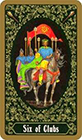 russian - Six of Clubs