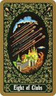russian - Eight of Clubs
