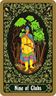 russian - Nine of Clubs