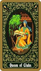 russian - Queen of Clubs