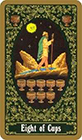 russian - Eight of Cups